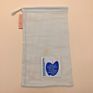 Price Eco Friendly Organic Cotton Mesh Bag Natural Color No Waste Reusable Cotton Drawstring Mesh Bags for Fruit