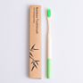 Private Label Rainbow Soft Kids Bamboo Toothbrush for Children