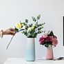 Professional Manufacture Gradient Blue Large Ceramic Flower Vase Morden