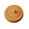 Professional Manufacture Wooden Storage Box with Rattan Cover