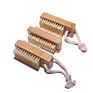 Professional Small Double Sided Wooden Handle Fingernails Dust Cleaner Nail Brushes for Cleaning