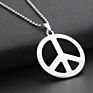 Promotion Items Word Peace Pendant Peace Sign Necklace