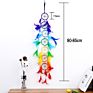 Promotional Dream Catcher Feather Dreamcatcher Metal Rings Macrame Dream Catcher