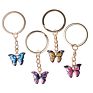 Promotional Gifts Butterfly Keychain Metal Key Chain Accessories