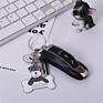 Promotional Metal Logo Keychain, Cute Pet Schnauzer Dog Bone Key Chains