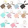 Pu Tassel Bag Silicone Bracelet Bracelet Key Ring Silicone Wristlet Keychain Bracelet Pocket Keychain