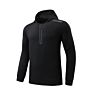 Pullover Long Sleeves for Men Plain Organic Cotton Fitness Half Zip Pullover Waterproof Men's Hoodies