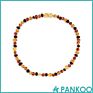 Pure Natural Baltic Amber Beaded Teething Necklace for Baby