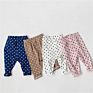 Q2-Baby 3574 Style Toddler Outer Wear Pants Polka Dot Baby Pants Leggings