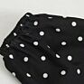 Qz948 Women Brief Long Sleeve O Neck Dot Print Mini Dress Ladies Chic Stylish Mix Match Spring Autumn Dresses Vestidos