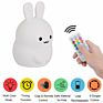 Rabbit Lamp Cartoon Children Bedroom Touch Control Small Night Lamp Christmas Gift beside Deco Baby Usb Night Light