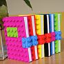 Rainbow Journal Dairy Note Book Creative Blocks Building School Notebook Silicone Notebook Cover