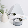 raised pet bowl stainless steel bowls