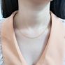 Real 18K Solid Gold Rope Chain 1.3 Mm Pure Gold Jewelry 18K Au750 Gold Chain Twist Dookie Chain Necklace Jewelry