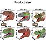 Realistic Pvc Tyrannosaurus Rex Head Simulation Dinosaur Hand Puppets Toys for Kids Dinosaur Model with Sound and Movable Mouth
