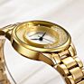 Rebirth 068 Elegance Gold Ladies Quartz Watch Luxury Stainless Steel Band Diamond Dials Decoration Vintage Casual Wrist Watch