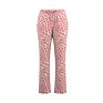 Relax Fit Solid Knit Womens Fleece Pants