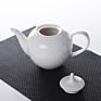 Reliable Hotel Porcelain Teapots, Style Cetering Ceramic Tea Pot/