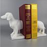 Resin Dachshund Doxie Dog Shape Bookend