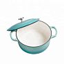 Restaurant Cast Iron Enamel Sauce Pot Soup Stock Pots Cast Iron Cookware