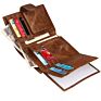 Rfid Blocking Card Holder&Wallet Crazy Horse Leather Wallet for Men