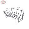 Rib Rack for Grilling 14 Inch Nonstick Bbq Grill Rib Rack