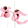 Riband Bow Lace up Soft Soled Baby Princess First Walking anti Slip Shoes for Girls