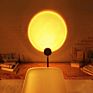 Romantic Nightlight 180 Degree Rotation Sun Projector Floor Light Sunset Projection Lamp for Party Living Room Bedroom Decor