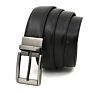 Rotatable Pin Buckle Leather Mennylons Belt Rotatable Luxury Reversible Belts for Men Jeans Cowhide Belts Genuine 1 1/4" Width