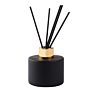 Round 100Ml Black and White Color Reed Diffuser Glass Bottle