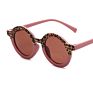 round Kids Flexible Sunglasses Girls Colorful Sunglasses for Kids Boys