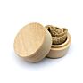 Round Wedding Wood Ring Jewelry Box