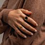 Roxi Jewellery S925 Sterling Silver Price 18K Gold Plated Vintage Personalized Open Snake Rings