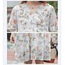 Rts Print Floral Breastfeeding Nursing Pregnant Women Casual Clothes Maternity Elegant Dress