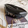 Rts Unique Mouth Shape Women Evening Clutch Leather Crossbody Bag Customized Girl Chain Lip Purses Shoulder Bag