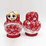 Russian Matryoshka Nesting Dolls for Kids Seller Dolls 10Pcs Flower Hand Painted Wooden Toys Birthday Gifts