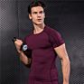 S-Xxl Men Short Sleeve Compression Shirt Base Layer Undershirts Active Athletic Dry-Fit Top