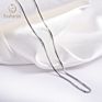 S925 Pure Sterling Silver Italy Box 18 Inch Necklace Chain