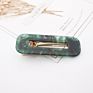 Sales Colors Acrylic Hair Clips with Small Moq Rectangular Hollowed-Out Acetate Hair Clips for Women