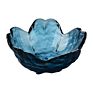 Sauce Dish Glass Small Plate Japanese-Style Hammer Head Pattern Cherry Blossom Glass Sauce Dish Small Dish Vinegar