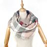 Sell Acrylic Woven Infinity for Basic Multi Color Plaids Loop Scarf