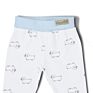 Sheep Print 100% Organic Cotton Newborn Gift Box Clothes 6Pcs Infant Baby Clothing Set for 0-3 Months