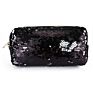 Shiny Reversible Mermaid Sequin Makeup Pouch Double Color Glitter Paillette Cosmetic Clutch Bag