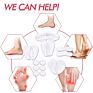 Shoe Insole Gel Toe Pad Forefoot Shoes Cushion Women High Heel Half Insole