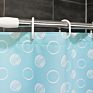 Shower Curtains for Bathroom - Tropical Leaves Plant on White Background Odorless Curtain for Bathroom Showers Hooks Included