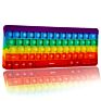 Silicone Game Pack Bubble Sensory Stress Relief Push Popper Bubble Pop Keyboard Fidget Toy