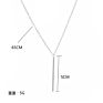 Simple and Fashionable Lasso Vertical Rod Necklaces