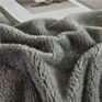 Simple Design Fuzzy Comforter Velvet Duvet Cover Set