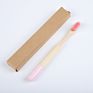 Simple Eco-Friendly Bamboo Toothbrush Ultra Fine Personalised Kids Bamboo Toothbrush