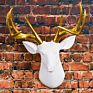 Simulation Animal Wall Decoration and Wall Hanging Deer Head Wall Hangings Creative Pendant Living Room Craft